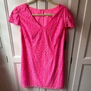 NWT Lilly Pulitzer Sunkissed Pink Erica Dress.  Size Large.